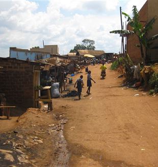 A favela de Kireka em Kampala (Foto: Paolo Perego)