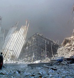 As Torres após o atentado.