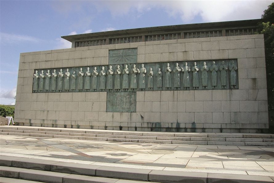 O museu dos 26 mártires de Nagasaki