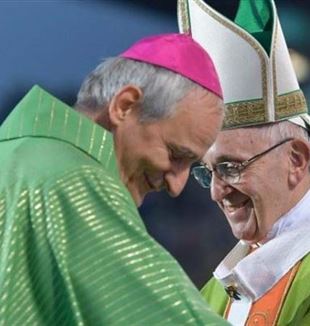 Papa Francisco e Dom Matteo Zuppi © L'Osservatore Romano
