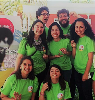 Voluntários do Encuentro Santiago 2017, que aconteceu do 3 ao 5 de novembro