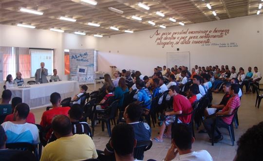 Evento realizado pela AVSI junto a APAC de Itaúna/MG.