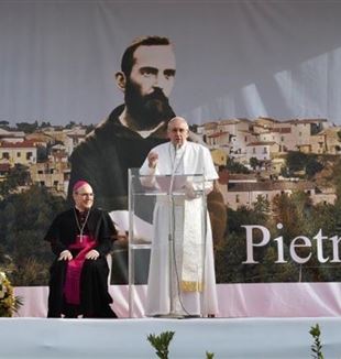 Papa Francisco em Pietrelcina