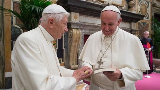 Bento XVI, Papa Emérito, e Francisco
