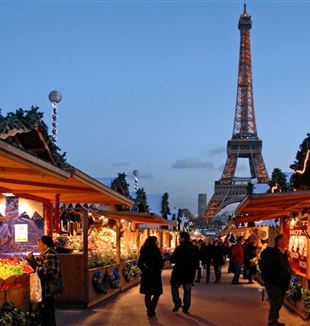 Feira de Natal em Paris