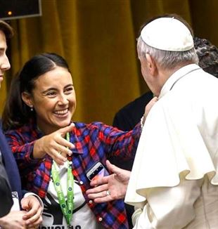 Papa Francisco no Sínodo dos jovens em 2018