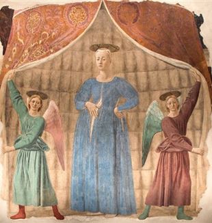 Piero della Francesca, N. Sra. do Bom Parto, Monterchi