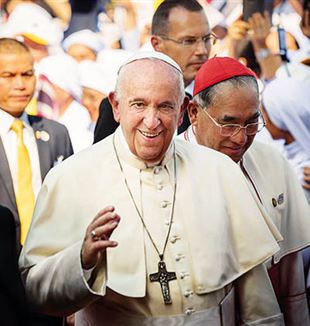 O Papa Francisco na Tailândia. Fotos de Anja Goder