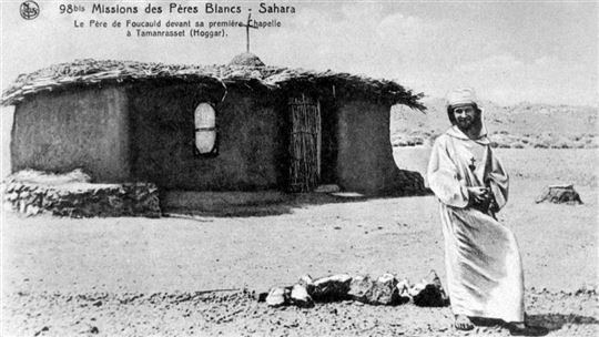 De Foucauld no Deserto da Argélia (Foto Collection Dupondt/akg-images/Mondadori Portfolio)