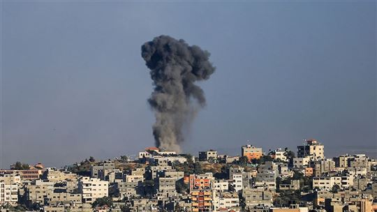 Faixa de Gaza, 18 de maio de 2021 (©Mahmoud Khattab/Mondadori Portfolio/Zuma Press)