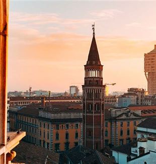 Uma vista de Milão (Foto Matteo Raimondi/Unsplash)