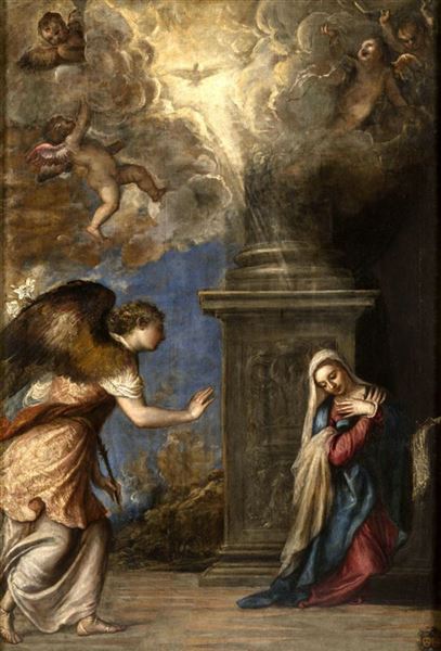 Tiziano, Anunciação