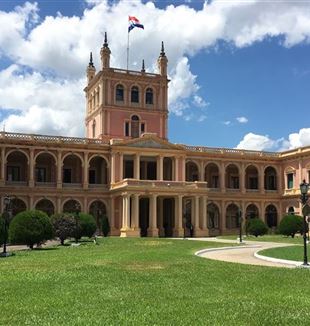 O palácio presidencial de Assunção (Foto Pixabay/Viktor Kisman)