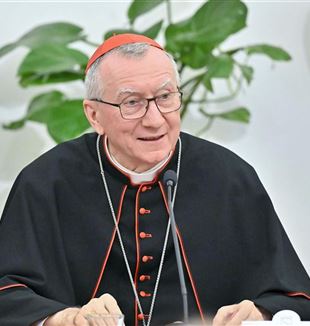 O cardeal Pietro Parolin (Foto: Ansa/Alessandro Di Meo)