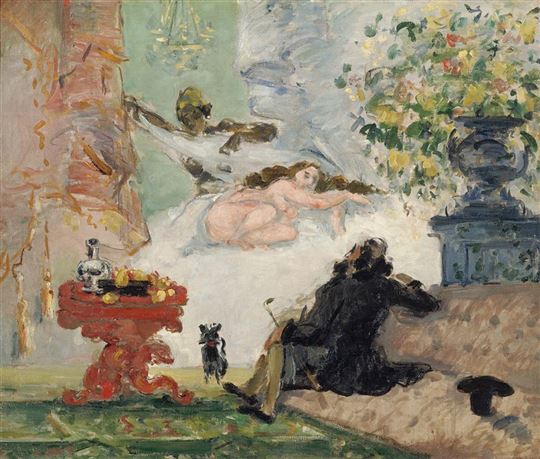 Paul Cézanne, “Olímpia Moderna”, 1873