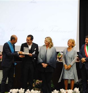 A premiação (Foto: Província de Monza-Brianza)