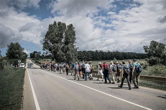 A Marcha da Reconciliação (Foto: Giovanni Dinatolo)