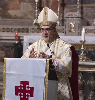 O cardeal Pierbattista Pizzaballa, Patriarca Latino de Jerusalém (Foto: Ansa/Vatican Media)