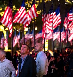 À espera dos resultados eleitorais em Nova York (Foto: Ansa/Michael Nigro/Pacific Press via ZUMA Press Wire)